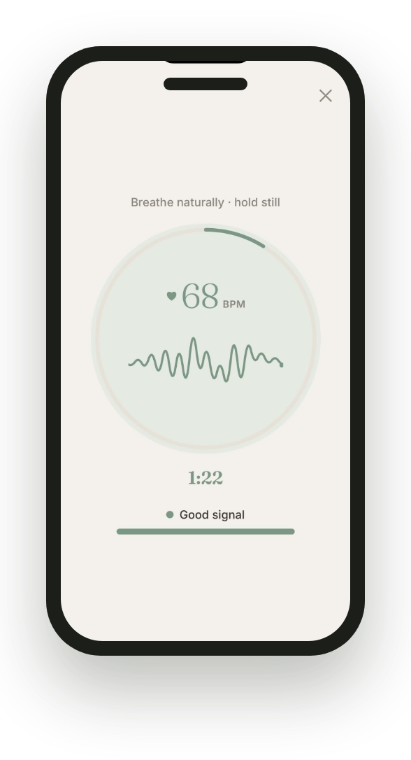 CrossField breathing screen