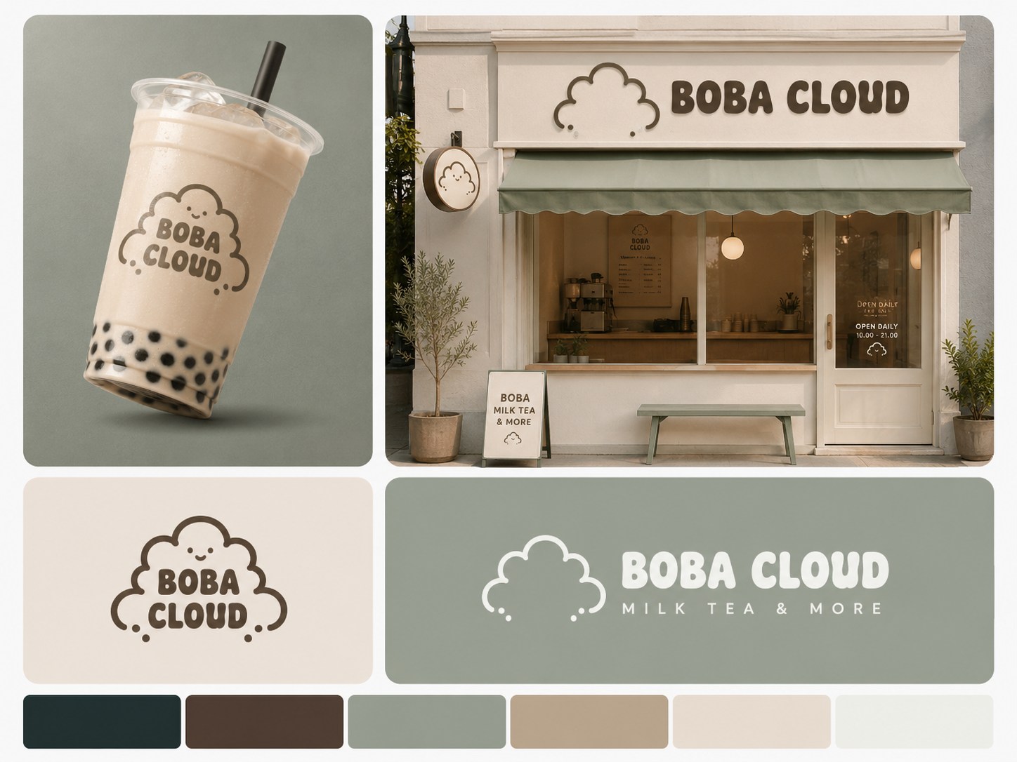 Boba Cloud brand preview