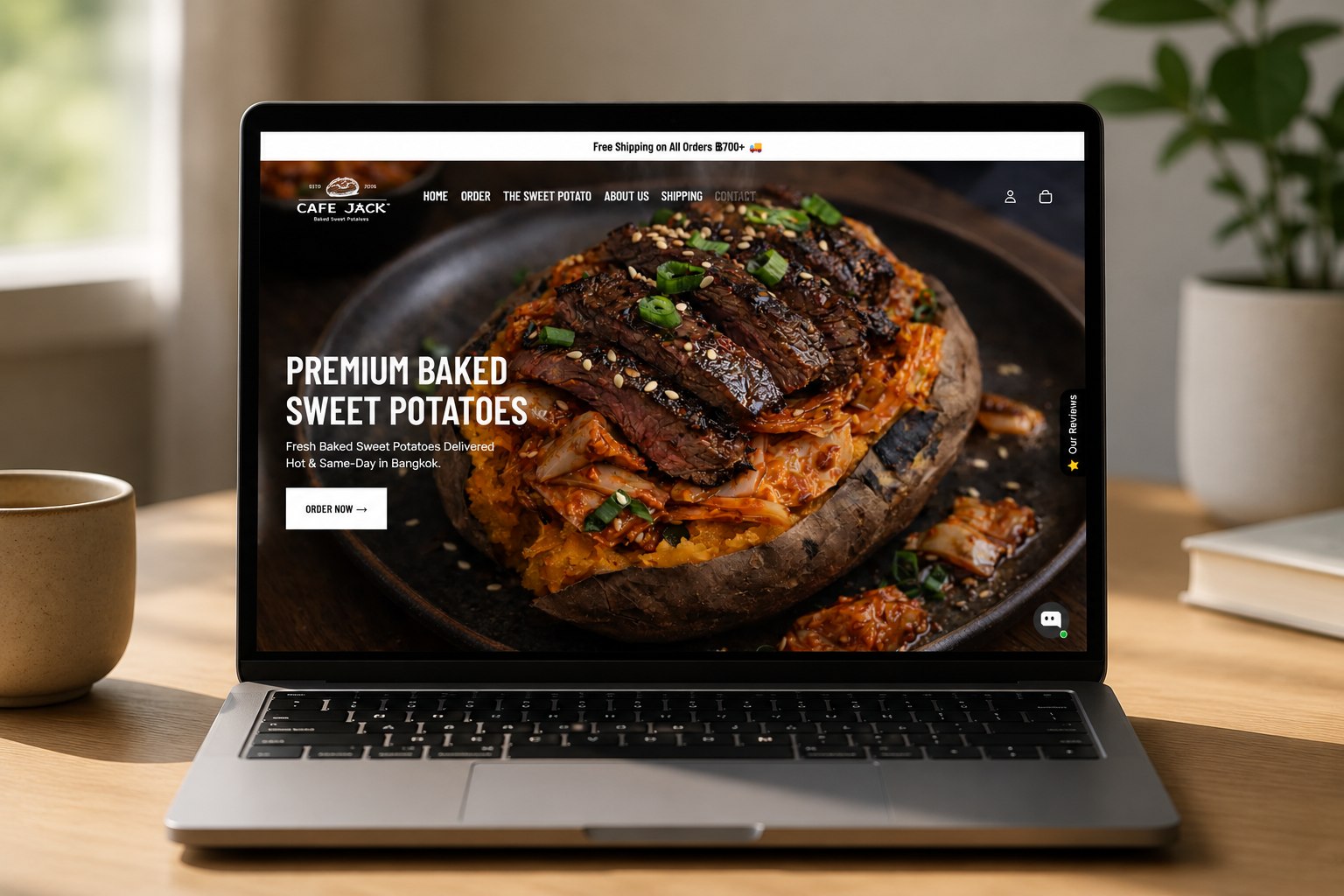 Cafe Jack Shopify store