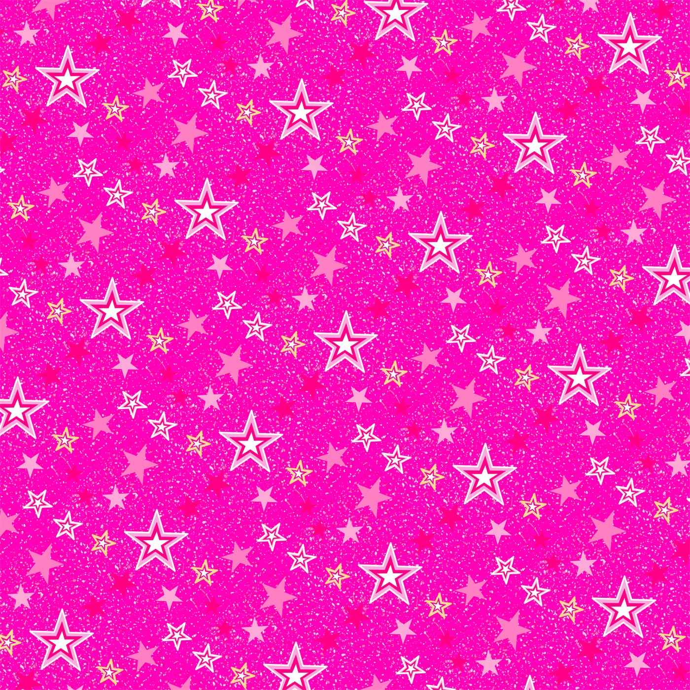 Pink stars surface pattern